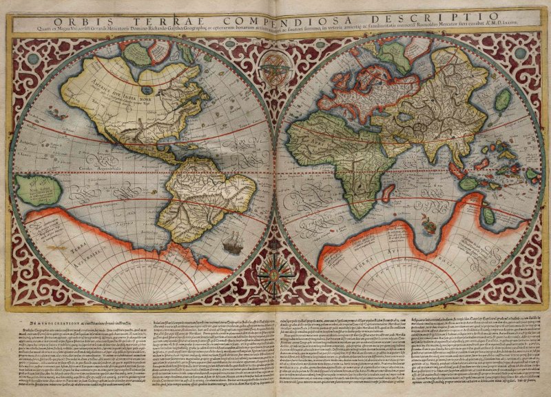 Planisphère de Mercator